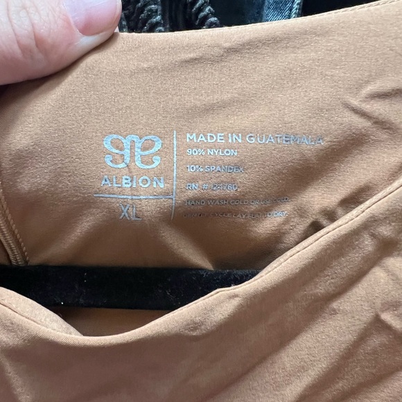 NWT Albion Fit Sand Wide Leg Jumpsuit - Picture 5 of 5